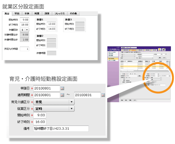 あらゆる勤務形態×複数雇用形態IMAGE